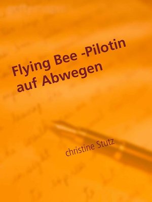 cover image of Flying Bee -Pilotin auf Abwegen